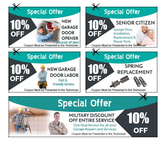 Garage Door Mobile Service Repair Newton Centre, MA 617-898-6318 - Coupon-set-9